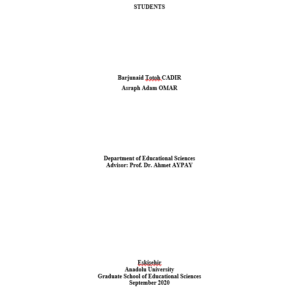 Turkey’s Internationalization Of Higher Education Expectation, Experience, And Evaluation Of International Students_compressed